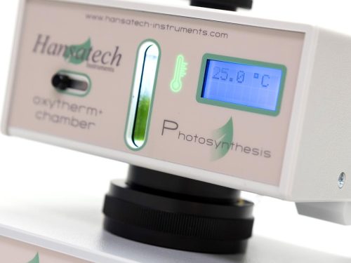 Oxytherm+ Photosynthesis Electrode Chamber | Hansatech Instruments | Oxygen electrode and chlorophyll fluorescence measurement systems for cellular respiration and photosynthesis research