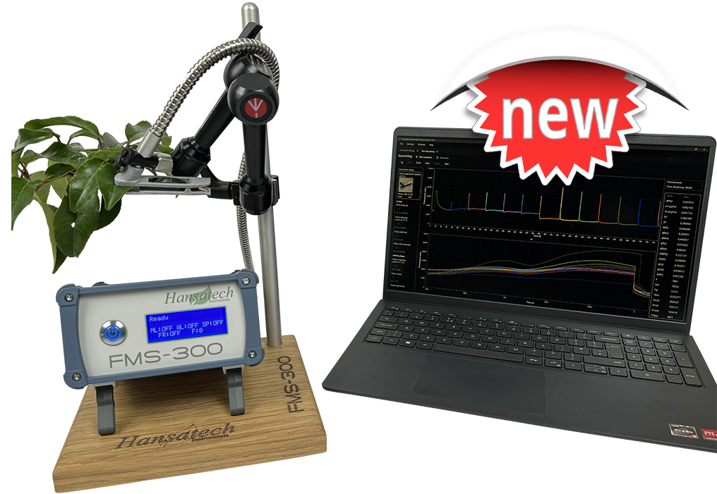 FMS-300: Pulse-modulated chlorophyll fluorometer for teaching & research applications